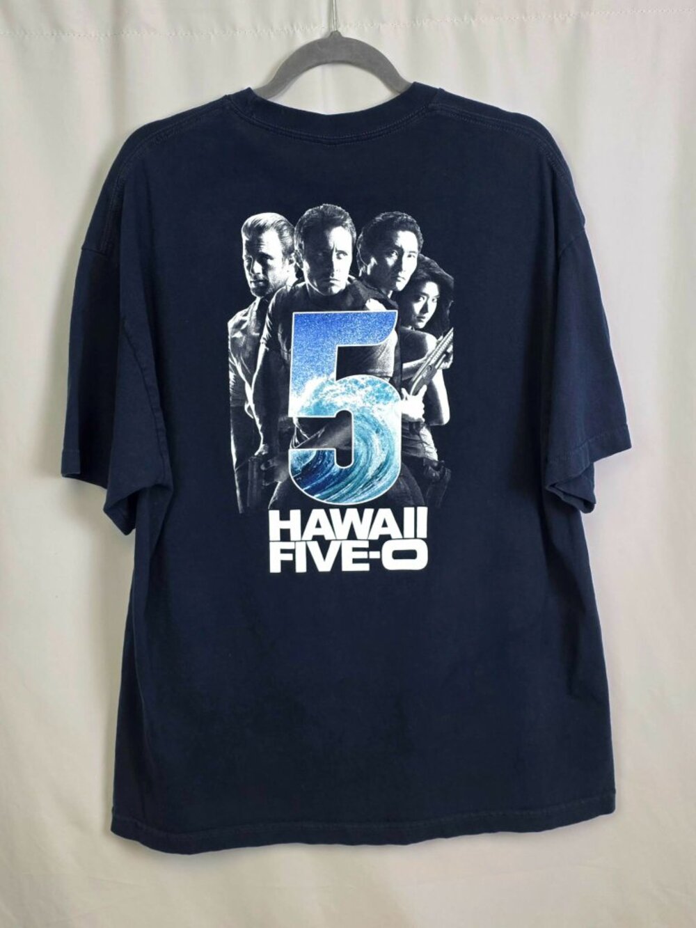 Hawaii Five O Men's XL T Shirt Season 5 Television Show Film Crew